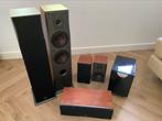 Dali surround speaker set 5.1 met Subwoofer, Audio, Tv en Foto, Home Cinema-sets, Overige merken, 70 watt of meer, Zo goed als nieuw