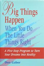 Big things happen when you do the little things right (2000), Verzenden, Zo goed als nieuw, Don Gabor