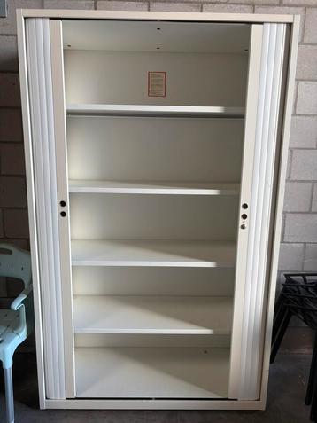 Roldeurkast - wit - 120x195x45 beschikbaar voor biedingen