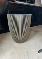 Bloempot Groot Zwart/Goud, Overige materialen, 40 cm of meer, Rond, Binnen