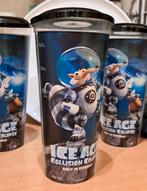 4 plastic bekers uit de film Ice Age 5: Collision Course, Ophalen of Verzenden, Nieuw, Servies