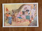Oude Prentkaart Freddie Langeler: Elfen en Muzikanten, Ophalen of Verzenden, 1920 tot 1940, Ongelopen, Kinderen