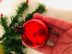 Ajeko kerstbal, groter model, super rood glas., Diversen, Kerst, Ophalen of Verzenden, Gebruikt