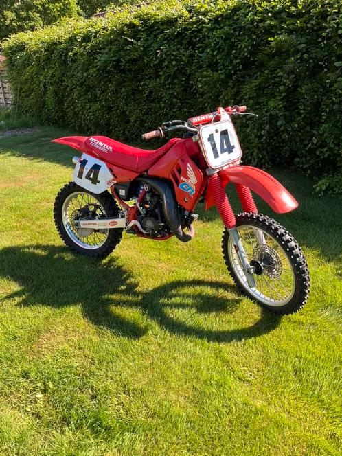 honda cr125 1988 grasbaan klaar, Fietsen en Brommers, Brommers | Crossbrommers, Zo goed als nieuw, Honda, Ophalen