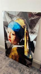 Meisje met de parel - glas schilderij, Antiek en Kunst, Kunst | Schilderijen | Abstract, Ophalen
