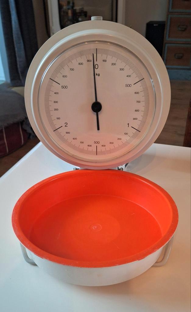Retro/Vintage keukenweegschaal, Verzamelen, Retro, Huis en Inrichting, Verzenden