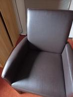 Leren stoel, Ophalen of Verzenden, Zo goed als nieuw, 75 tot 100 cm