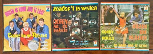 3x Corry & de Rekels - Huilen is voor jou te laat +2, Cd's en Dvd's, Vinyl Singles, Zo goed als nieuw, Single, Nederlandstalig
