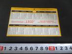 sticker kalender 1980 goochelaar LECO helmond *, Verzamelen, Ophalen, Zo goed als nieuw, Bedrijf of Vereniging