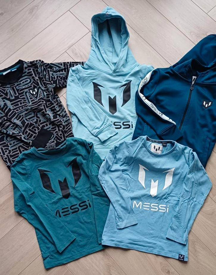 Vingino Messi kledingpakket maat 110/116, Kinderen en Baby's, Kinderkleding | Maat 110, Zo goed als nieuw, Jongen, Shirt of Longsleeve