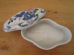 Chinees porselein ringen doosje paradijsvogel lotus brocante, Antiek en Kunst, Verzenden