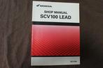 Honda SCV100 Lead 2003 scooter workshop manual SCV 100, Ophalen of Verzenden, Honda