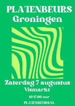 Platenbeurs Groningen Vismarkt donderdag 7 augustus, Cd's en Dvd's, Vinyl Singles, Ophalen, Zo goed als nieuw