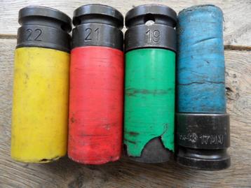 GEDORE lange slagmoerdopsleutel 17 19 21 22 1/2 voor wielen beschikbaar voor biedingen