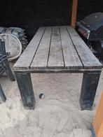 Tuintafel, Ophalen, Gebruikt, Rechthoekig, Hout