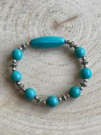 Uitverkoop! Armband met turkoois edelstenen., Sieraden, Tassen en Uiterlijk, Armbanden, Sieraden Uitverkoop, Verzenden, Blauw
