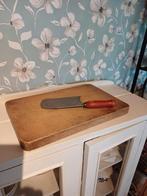 Originele Brood/Hak plank/Butchers mes, Antiek en Kunst, Ophalen of Verzenden