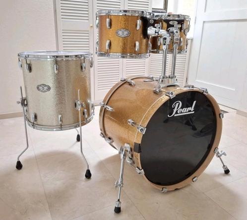 Pearl Vision Shellset Drumstel Shell Set, Muziek en Instrumenten, Instrumenten | Onderdelen, Gebruikt, Drums of Percussie, Ophalen