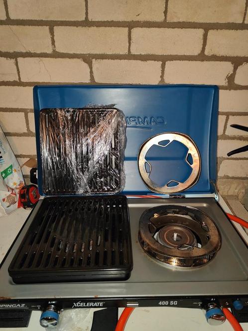 Campingaz Xcelerate 400 SG Stove & Grill kooktoestel, Caravans en Kamperen, Kampeeraccessoires, Zo goed als nieuw, Ophalen of Verzenden