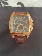 Festina model 67-60, Sieraden, Tassen en Uiterlijk, Horloges | Heren, Leer, Staal, Polshorloge, Zo goed als nieuw