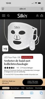 Silk'n LED Face Mask 100, Ophalen of Verzenden, Zo goed als nieuw, Gehele gezicht, Verzorging