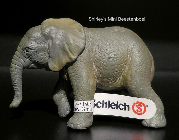 Schleich baby olifant NIEUW, Verzamelen, Dierenverzamelingen, Zo goed als nieuw, Beeldje of Figuurtje, Wild dier, Ophalen of Verzenden