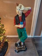 Kuifje Beeld - Vintage Decoratie, Verzamelen, Stripfiguren, Ophalen of Verzenden, Kuifje, Gebruikt, Beeldje of Figuurtje