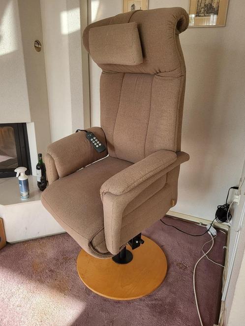 Prominent Sta-op Fauteuil – Model Malmö, Huis en Inrichting, Stoelen, Zo goed als nieuw, Eén, Stof, Overige kleuren, Ophalen