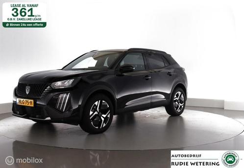 Peugeot 2008 1.2 130PK Automaat Allure 1/2leer|led|cam360|na, Auto's, Peugeot, Bedrijf, Te koop, 360° camera, ABS, Achteruitrijcamera