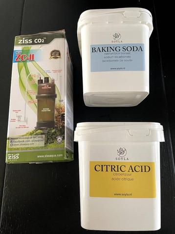 ZISS CO2 Generator | incl. Citric Acid & Baking Soda (200l) beschikbaar voor biedingen