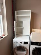 Wasmachinekast / Drogerombouw, Ophalen, Gebruikt, Wit, 50 tot 100 cm