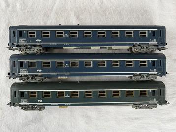 3x Jouef NS “plan K” rijtuigen beschikbaar voor biedingen