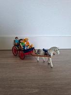 Playmobil paarden huifkar, Ophalen of Verzenden, Zo goed als nieuw, Complete set
