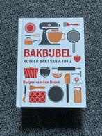 Bakbijbel - Rutger bakt van A tot Z - Nieuw!, Boeken, Kookboeken, Ophalen of Verzenden, Nieuw, Europa, Taart, Gebak en Desserts