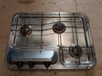 Inbouw Gasfornuis 3-pits voor Caravan, Camper of Boot, Ophalen of Verzenden, Gebruikt