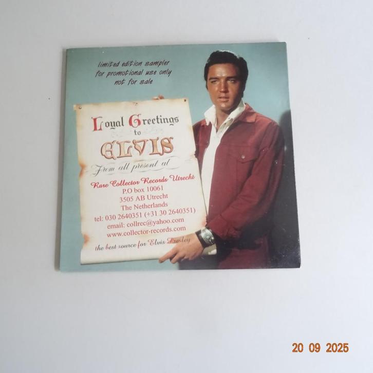Elvis Presley - Loyal Greetings To Elvis, Cd's en Dvd's, Cd's | Overige Cd's, Gebruikt, Verzenden