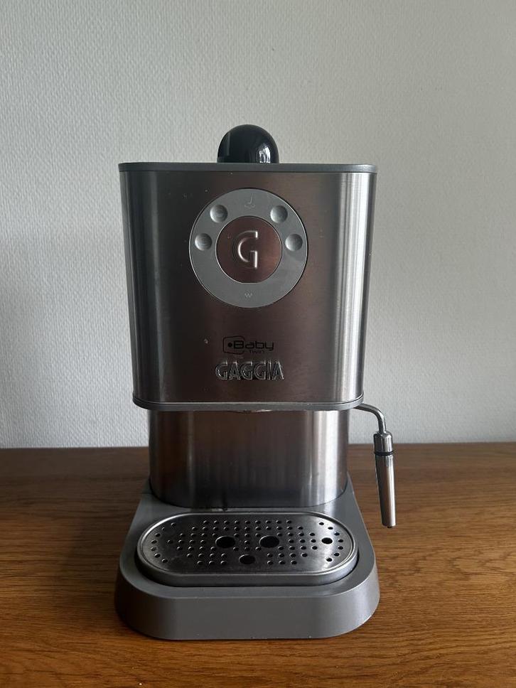 Gaggia Baby Twin Espresso apparaat, Witgoed en Apparatuur, Koffiezetapparaten, Gebruikt, Gemalen koffie, Espresso apparaat, 1 kopje