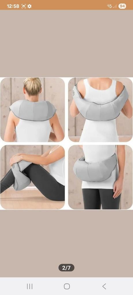 Nek Massage Band - Ontspanning voor Thuis, Ophalen of Verzenden, Zo goed als nieuw, Apparaat