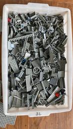 Partij Grijze Lego, gebruikt, enigszins verkleurd, Kinderen en Baby's, Speelgoed | Duplo en Lego, Ophalen of Verzenden, Gebruikt