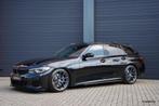 BMW 3-serie Touring M340i xDrive | M-Performance kit + wiele, Auto's, Euro 6, Zwart, Vierwielaandrijving, 3-Serie