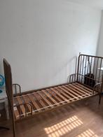 Ikea Meegroeibed bruin of bronskleur, Ophalen, Eenpersoons, Bruin, Metaal