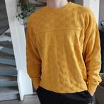 Patta Purl Ribbed Sweater Old gold Maat M, Ophalen of Verzenden, Nieuw, Maat 48/50 (M)
