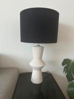 Tafellamp Karwei, model Soof creme, Huis en Inrichting, Lampen | Tafellampen, Ophalen, Zo goed als nieuw, Minder dan 50 cm