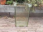 Antieke glazen laboratorium aqua bak, Ophalen