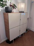 Moderne kast Goossens met vier deuren, Huis en Inrichting, Kasten | Kledingkasten, Ophalen, Gebruikt, 100 tot 150 cm, 100 tot 150 cm