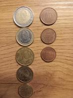 Spaanse Euromunten van €2  't.m. 1 cent, Postzegels en Munten, Munten | Europa | Euromunten, Ophalen of Verzenden