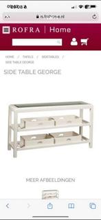 Side table George, Huis en Inrichting, Tafels | Bijzettafels, Ophalen of Verzenden, Zo goed als nieuw, 75 cm of meer, Rechthoekig