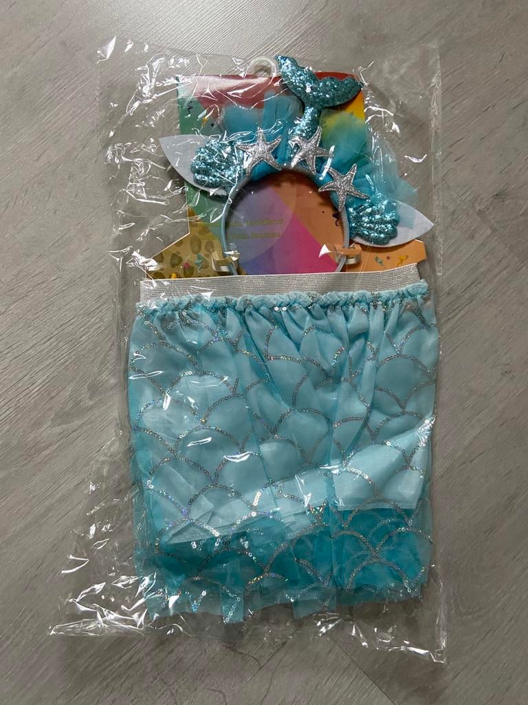 Nieuw Zeemeermin set ca 3 jaar, Ophalen of Verzenden, Nieuw, Meisje