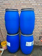 Blauwe ton / regen ton / blauw vat / voer ton, 75 tot 150 liter, Ophalen, Zo goed als nieuw, Kunststof