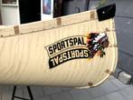 14" Sportspal aluminium canadese kano met spiegel compleet!, Watersport en Boten, Kano's, Ophalen, Met peddels, Twee personen